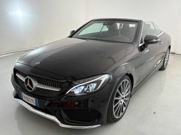 SPOTICAR Mercedes Classe C Cabrio 220 D Premium Plus Auto Usata -  Diesel Nero - Parma - 1202371493_1