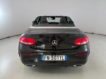 SPOTICAR Mercedes Classe C Cabrio 220 D Premium Plus Auto Usata -  Diesel Nero - Parma - 1202371493_4