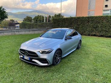 SPOTICAR Mercedes Classe C Classe C C 220 Classe D Mhev Amg Line Advanced Plu Usata - Berlina Ibrido Grigio - Lancusi - 502378815_1