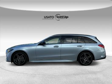 SPOTICAR Mercedes Classe C Classe C Classe C-s206 Sw 2021 C Sw 220 D Mhev Amg Usata - Station Wagon Ibrido Argento - Siena - 502380347_3