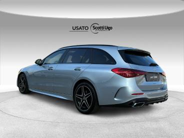 SPOTICAR Mercedes Classe C Classe C Classe C-s206 Sw 2021 C Sw 220 D Mhev Amg Usata - Station Wagon Ibrido Argento - Siena - 502380347_4