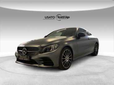 SPOTICAR Mercedes Classe C Classe C - A/c/s/w 205 C Coupe 220 D Premium Plus Usata -  Diesel Grigio - Siena - 502430037_1
