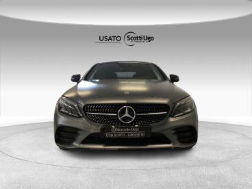 SPOTICAR Mercedes Classe C Classe C - A/c/s/w 205 C Coupe 220 D Premium Plus Usata -  Diesel Grigio - Siena - 502430037_3