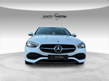SPOTICAR Mercedes Classe C Classe C Classe C-s206 Sw 2021 C Sw 220 D Mhev Adv Usata - Station Wagon Ibrido Bianco - Siena - 502434050_2