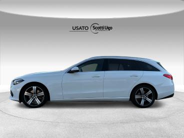 SPOTICAR Mercedes Classe C Classe C Classe C-s206 Sw 2021 C Sw 220 D Mhev Adv Usata - Station Wagon Ibrido Bianco - Siena - 502434050_3