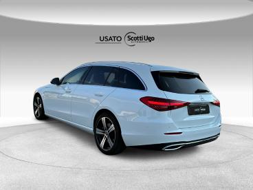 SPOTICAR Mercedes Classe C Classe C Classe C-s206 Sw 2021 C Sw 220 D Mhev Adv Usata - Station Wagon Ibrido Bianco - Siena - 502434050_4