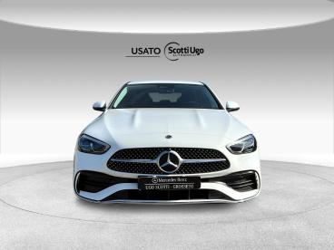 SPOTICAR Mercedes Classe C Classe C Classe C-w206 Berlina 2021 C 220 D Mhev P Usata - Coupé-cabriolet Ibrido Bianco - Siena - 502452079_2
