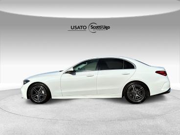 SPOTICAR Mercedes Classe C Classe C Classe C-w206 Berlina 2021 C 220 D Mhev P Usata - Coupé-cabriolet Ibrido Bianco - Siena - 502452079_3
