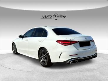 SPOTICAR Mercedes Classe C Classe C Classe C-w206 Berlina 2021 C 220 D Mhev P Usata - Coupé-cabriolet Ibrido Bianco - Siena - 502452079_4