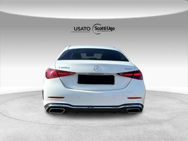 SPOTICAR Mercedes Classe C Classe C Classe C-w206 Berlina 2021 C 220 D Mhev P Usata - Coupé-cabriolet Ibrido Bianco - Siena - 502452079_5