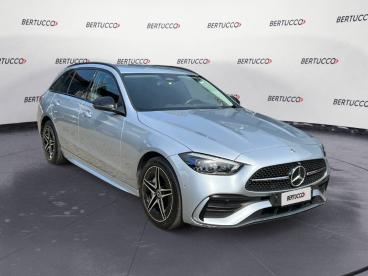SPOTICAR Mercedes Classe C Classe C (w/s206) C 300 E Hybrid Eq S.w. Premium Usata - Station Wagon Ibrido Argento - Legnago - 602458668_1