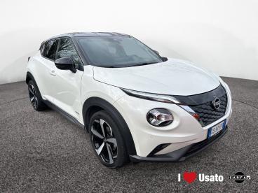 SPOTICAR Nissan Juke Ii 2020 1.6 Hev Tekna Usata - Suv Ibrido Bianco - Roma - 502400940_2