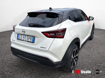 SPOTICAR Nissan Juke Ii 2020 1.6 Hev Tekna Usata - Suv Ibrido Bianco - Roma - 502400940_3