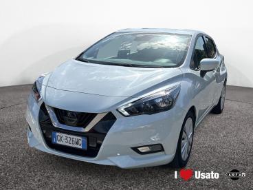 SPOTICAR Nissan Micra V 2017 1.0 Ig-t Acenta 92cv Usata - City Car Benzina Bianco - Roma - 502363146_1