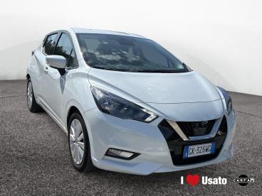 SPOTICAR Nissan Micra V 2017 1.0 Ig-t Acenta 92cv Usata - City Car Benzina Bianco - Roma - 502363146_2