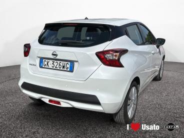 SPOTICAR Nissan Micra V 2017 1.0 Ig-t Acenta 92cv Usata - City Car Benzina Bianco - Roma - 502363146_3