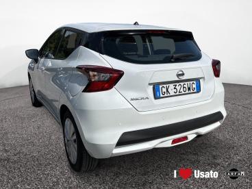 SPOTICAR Nissan Micra V 2017 1.0 Ig-t Acenta 92cv Usata - City Car Benzina Bianco - Roma - 502363146_4