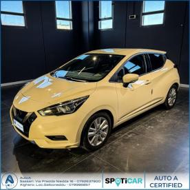 SPOTICAR Nissan Micra Ig-t 100 5 Porte N-connecta Usata - City Car Benzina Beige - Sassari - 502439957_1