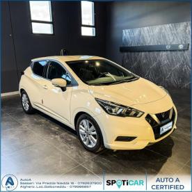 SPOTICAR Nissan Micra Ig-t 100 5 Porte N-connecta Usata - City Car Benzina Beige - Sassari - 502439957_3