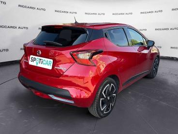 SPOTICAR Nissan Micra 5ª Serie Ig-t 92 Gpl 5 Porte Eco N-design Usata - City Car Gpl-metano Rosso - Magenta - 1202466416_4
