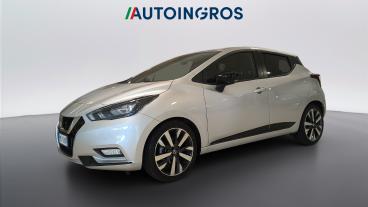 SPOTICAR Nissan Micra V 1.0 Ig-t Acenta 92cv Usata - City Car Benzina Argento - Torino - 502496165_1