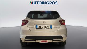 SPOTICAR Nissan Micra V 1.0 Ig-t Acenta 92cv Usata - City Car Benzina Argento - Torino - 502496165_4