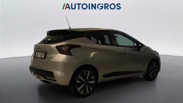 SPOTICAR Nissan Micra V 1.0 Ig-t Acenta 92cv Usata - City Car Benzina Argento - Torino - 502496165_5