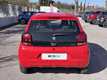 SPOTICAR Peugeot 108 Active Vti 72cv Usata - City Car Benzina Rosso - Roma - 1202392781_5