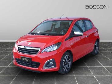 SPOTICAR Peugeot 108 5 Porte 1.0 Vti Allure Usata - City Car Benzina Rosso - Brescia - 1202428636_1