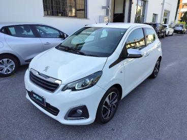 SPOTICAR Peugeot 108 Vti 72 5 Porte Allure Usata - City Car Benzina Bianco - Prato - 1202495341_2