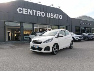 SPOTICAR Peugeot 108 Vti 72 5 Porte Active Usata - City Car Benzina Bianco - Pesaro - 1202515316_1