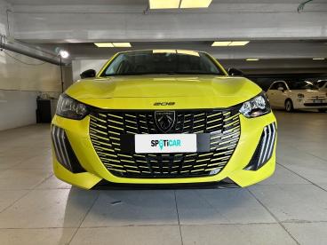 SPOTICAR Peugeot 208 Allure Hybrid 100 E-dcs6 Auto Usata - City Car Ibrido Giallo - Milano - 1202484703_2