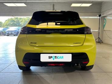 SPOTICAR Peugeot 208 Allure Hybrid 100 E-dcs6 Auto Usata - City Car Ibrido Giallo - Milano - 1202484703_5