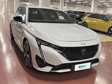 SPOTICAR Peugeot 308 Sw Gt Bluehdi 130 Eat8 S&s Usata - Station Wagon Diesel Bianco - Palermo - 1202392553_3