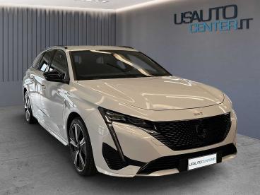 SPOTICAR Peugeot 308 Iii 2021 Sw Sw 1.2 Hybrid Gt 145cv E-dcs 6 Usata - Station Wagon Benzina Bianco - Bergamo - 1202476760_2