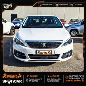 SPOTICAR Peugeot 308 Bluehdi 100 S And S Sw Business Usata - Station Wagon Diesel Bianco - Sassari - 502487831_2