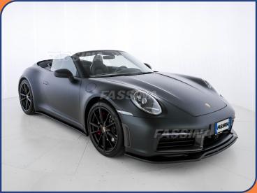 SPOTICAR Porsche 911 992 Carrera Cabrio Auto. 385cv Usata - Coupé-cabriolet Benzina Nero - Milano - 502292117_1