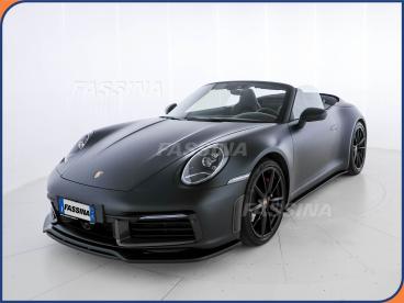 SPOTICAR Porsche 911 992 Carrera Cabrio Auto. 385cv Usata - Coupé-cabriolet Benzina Nero - Milano - 502292117_5