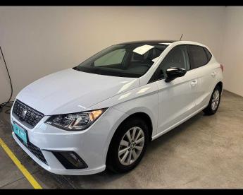 SPOTICAR Seat Ibiza 1.6 Tdi Business 95cv Usata - City Car Diesel Bianco - Solaro - 1202402129_1