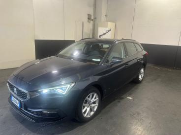 SPOTICAR Seat Leon Sportstourer 1.0 Tsi 90 Cv Business Usata - Berlina Benzina Blu - Milano - 502411196_1
