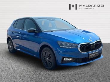 SPOTICAR Skoda Fabia Iv 2022 1.0 Tsi Evo Style 95cv Usata - City Car Benzina Blu - Bari - 502376134_1