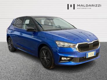 SPOTICAR Skoda Fabia Iv 2022 1.0 Tsi Evo Style 95cv Usata - City Car Benzina Blu - Bari - 502376134_2
