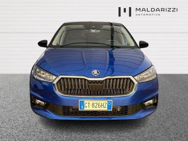 SPOTICAR Skoda Fabia Iv 2022 1.0 Tsi Evo Style 95cv Usata - City Car Benzina Blu - Bari - 502376134_5
