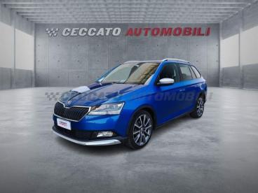 SPOTICAR Skoda Fabia Wagon 1.0 Tsi Scoutline 95cv My19 Usata - City Car Benzina Blu - Thiene - 502433827_1