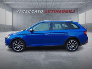 SPOTICAR Skoda Fabia Wagon 1.0 Tsi Scoutline 95cv My19 Usata - City Car Benzina Blu - Thiene - 502433827_2