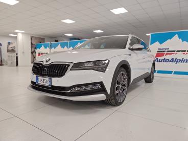 SPOTICAR Skoda Superb Iii 2016 Wagon Wagon 2.0 Tdi Scout 4x4 190cv Dsg Usata - Station Wagon Diesel Bianco - Bollengo - 502428748_3