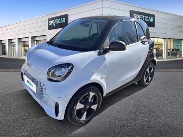 SPOTICAR Smart Fortwo Eq 60kw Passion Usata - City Car Elettrica Bianco - Roma - 1202392786_1