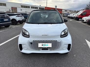SPOTICAR Smart Fortwo Eq 41kw Passion Usata - City Car Elettrica Bianco - Roma - 1202434425_2