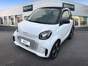 SPOTICAR Smart Fortwo Eq 41kw Passion Usata - City Car Elettrica Bianco - Roma - 1202460243_1