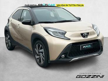 SPOTICAR Toyota Aygo 1.0 Vvt-i 72 Cv 5 Porte Lounge Air Usata - City Car Benzina Beige - Chiari - 1202418514_3